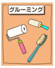 ペットのグルーミング